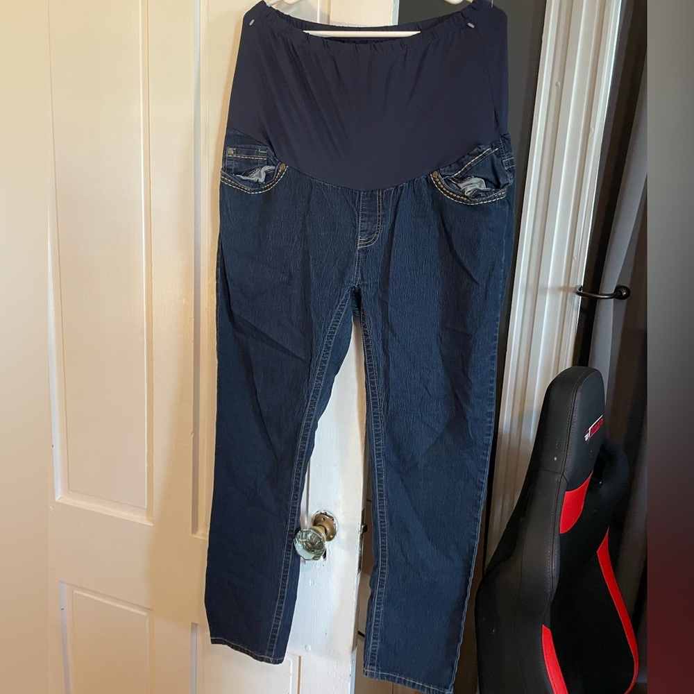 Maternity Straight Leg Jeans